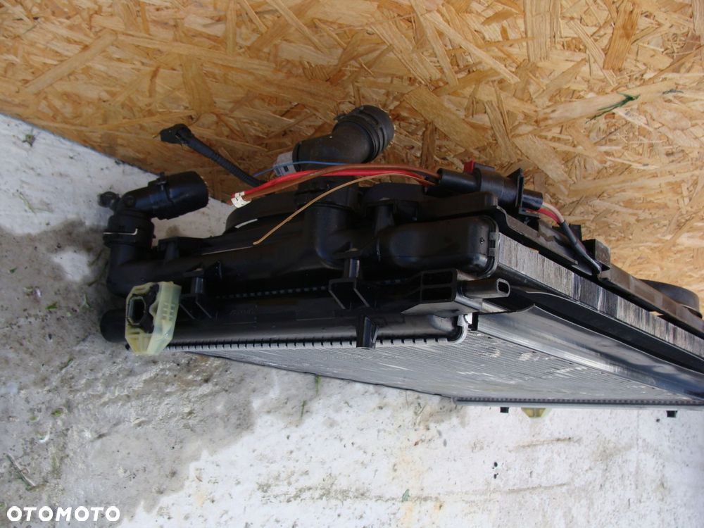 chłodnice wentylatory vw golf vi 1k0121207t 1k0121253bb !! - 2