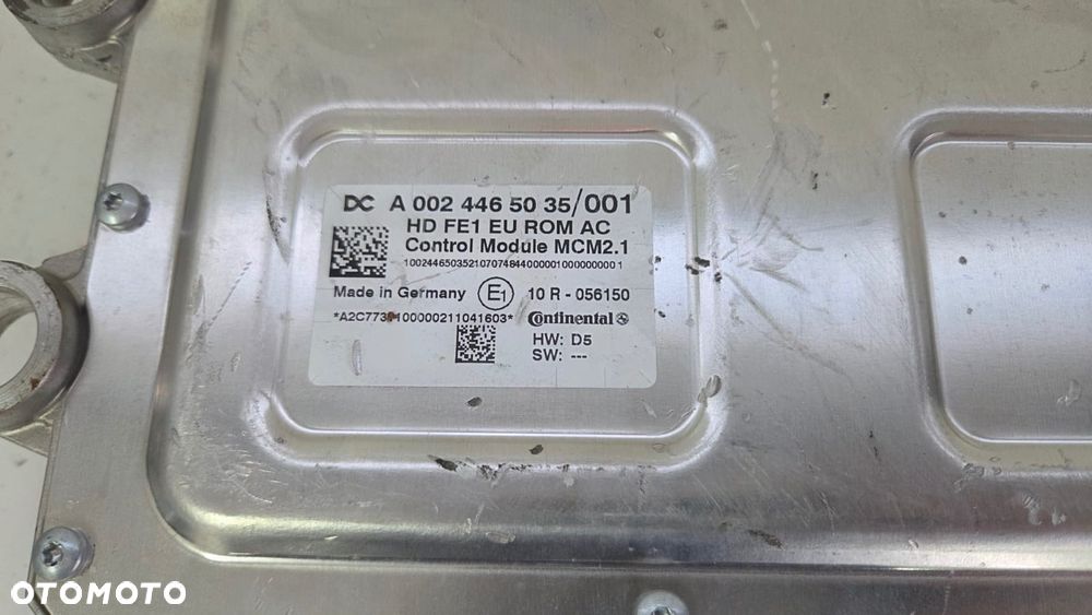 Sterownik komputer moduł Mercedes Actros A0024465035 - 2