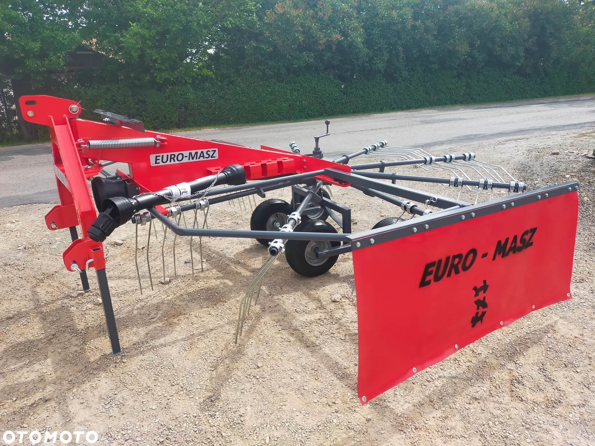 zgrabiarka do siana karuzelowa/ wirnikowa 3,5/ tandem euro-masz/ talex - 12