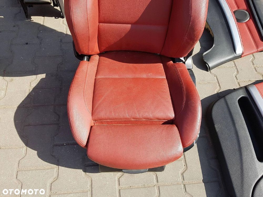 BMW 3 E93 CABRIO 06-13r FOTELE SKÓRZANE KANAPA - 14