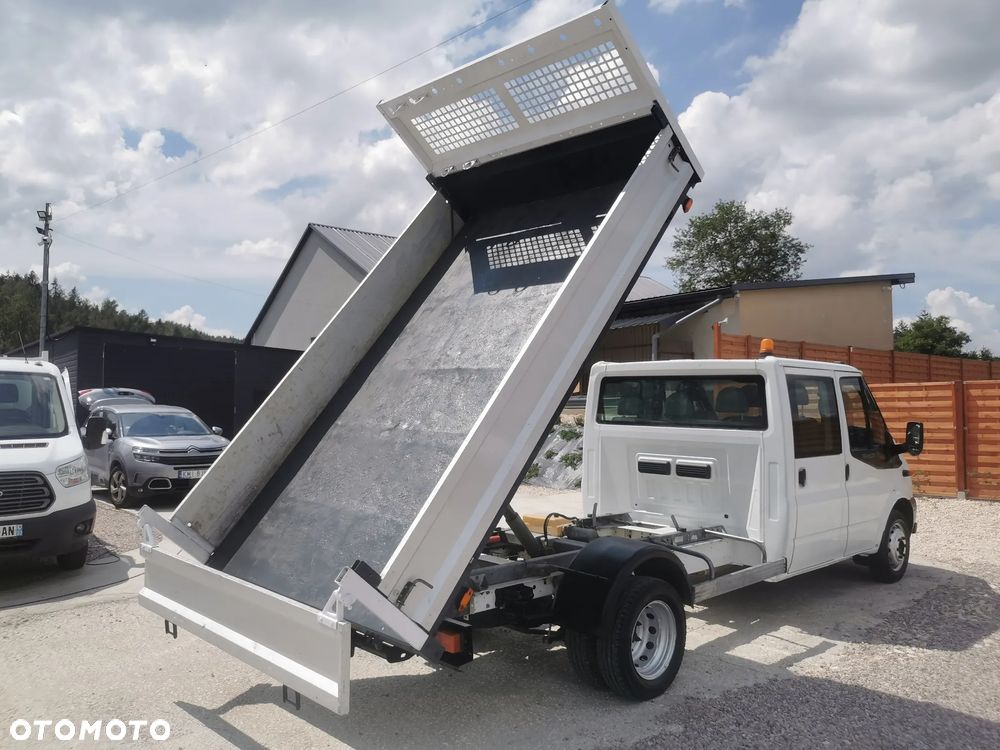 Ford Transit Brygadówka wywrotka Klimatyzacja Dubel hak kiper doka Tranzit - 5