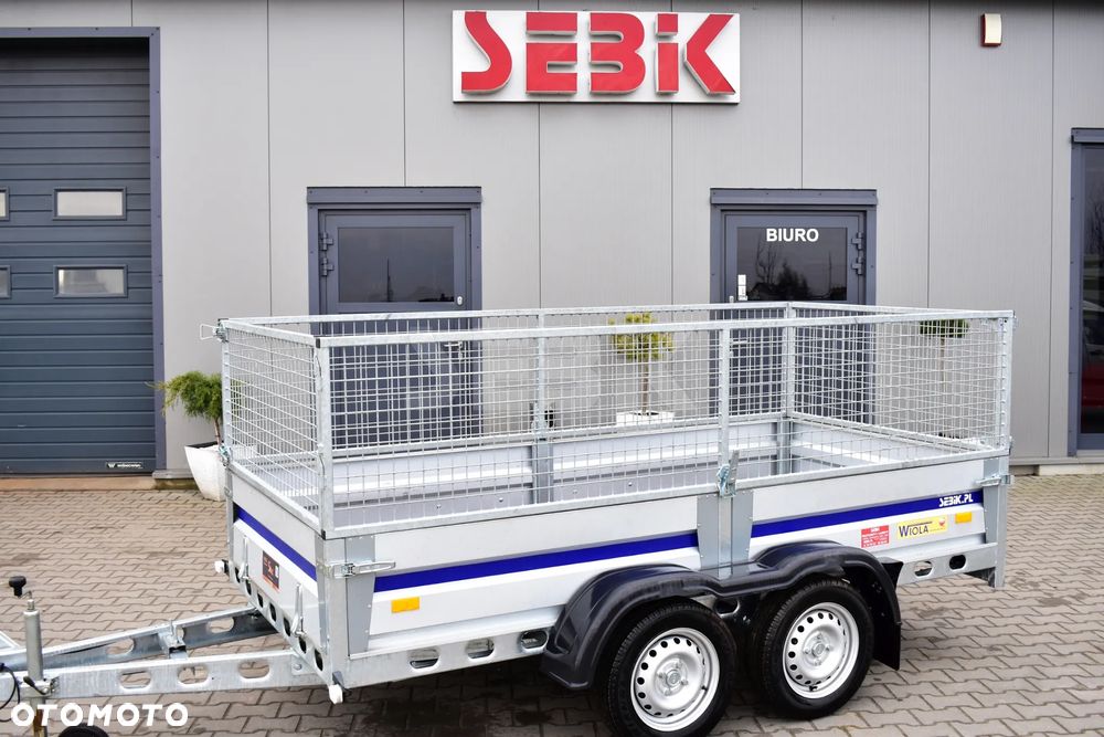 Wiola Mocna przyczepa ciężarowa W15C30 292 x 142 cm. DMC. do 1300 kg. DOSTAWA!! - 10