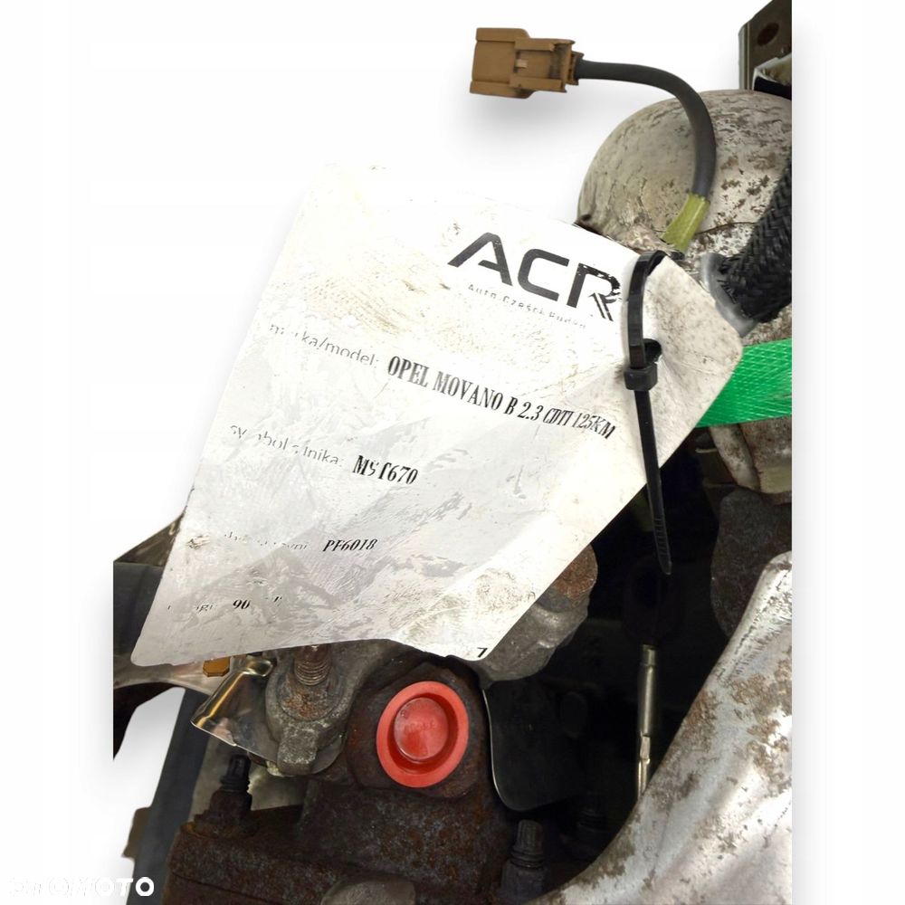 SILNIK M9T670 Renault Master III Opel Movano B 2.3 DCI 101KM diesel komplet - 12