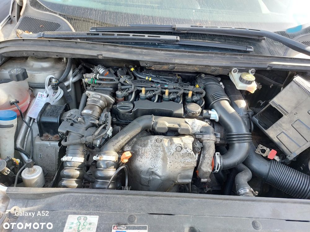 Zderzak PEUGEOT 307 KOMBI LIFT 1,6D 07R. lampy,maska,drzwi,klapa..... - 9