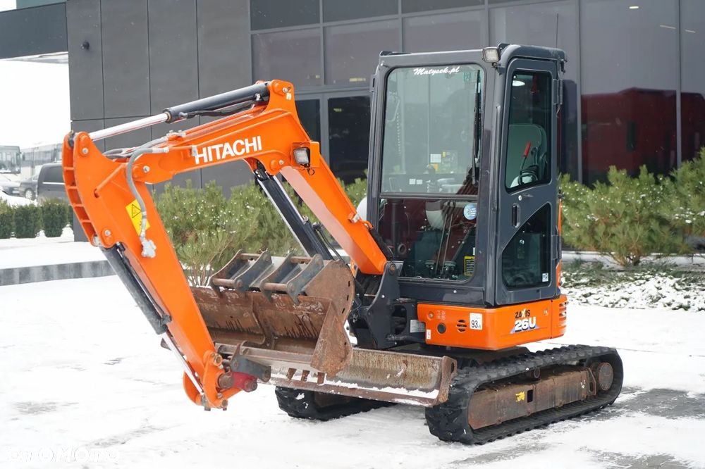Hitachi ZX26U-6 CR / MINIKOPARKA / 2022 ROK / 1800 MTH / KOMPLET ŁYŻEK - 9