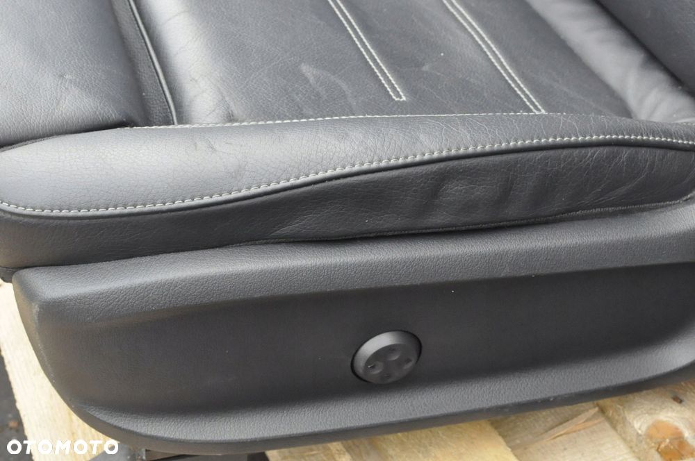 MERCEDES W177 FOTEL LEWY PRZÓD SKÓRA ELEKTRYKA ANGLIK - 8