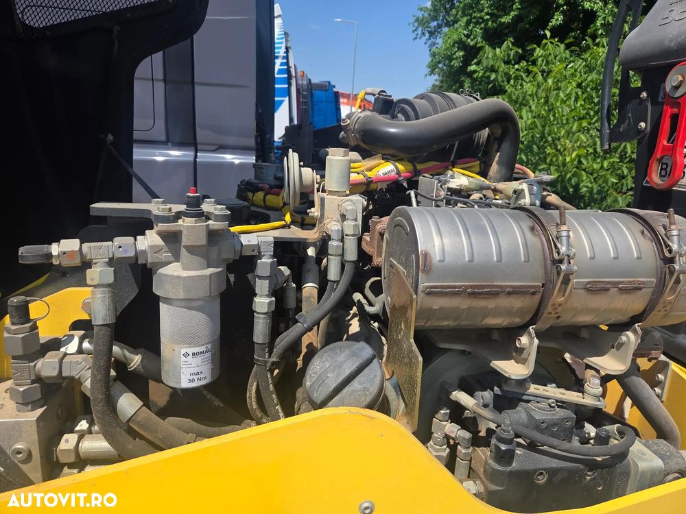 Bomag BW135AD-5, 4 tone, latime tambur 1,4m, motor KUBOTA 50CP, sistem antifurt, lungime 2,9m, inaltime 2,7m, viteze 10km/h, STARE FOARTE BUNA-posibilitate leasing 4 ani-PROMOTIE 29.900 EUR+Tva - 7