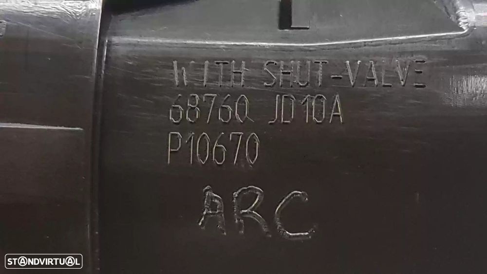 VENTILADOR FRONTAL CENTRAL NISSAN QASHQAI / QASHQAI +2 I 2007 -68760JD10A - 1