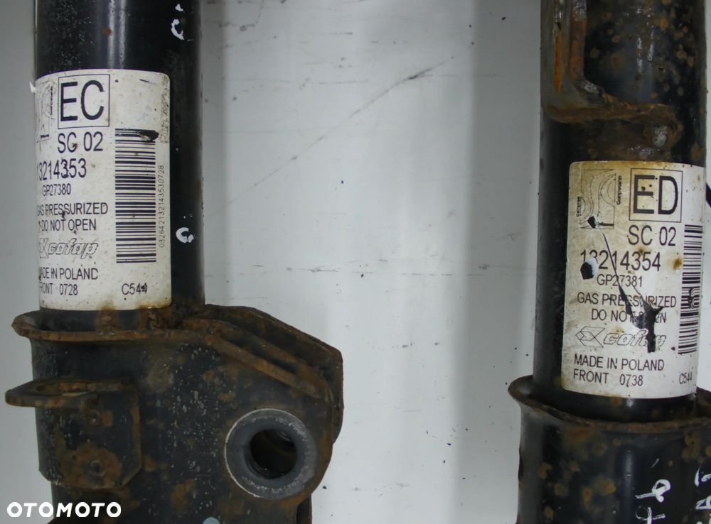 Opel Corsa D Amortyzator przód McPherson - 5