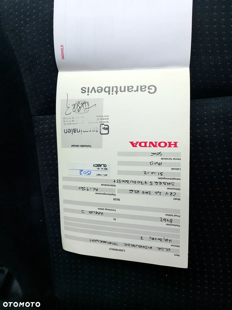 Honda CR-V 2.0i-VTEC 2WD Elegance - 10