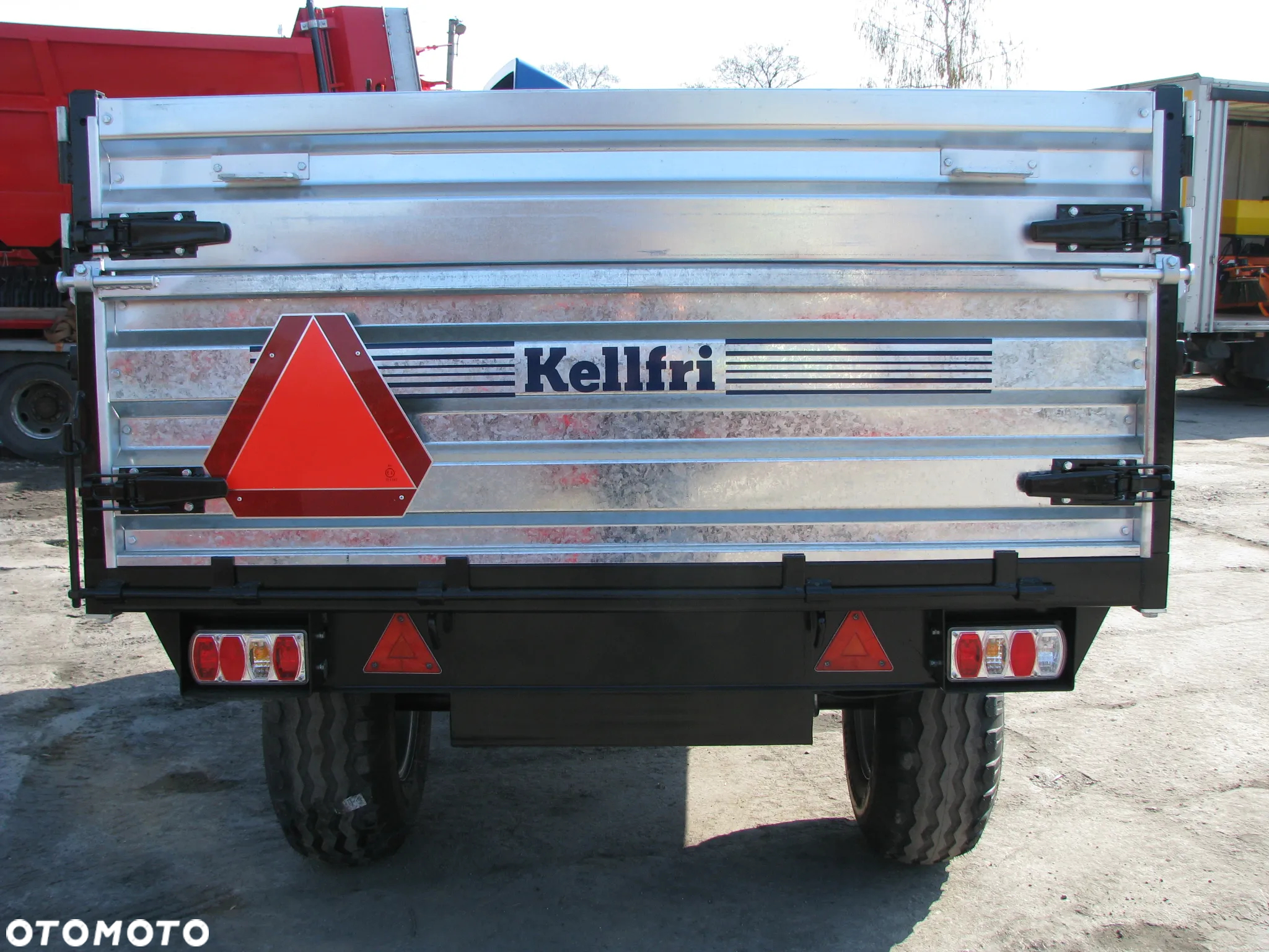 Inny Przyczepa KELLFRI z wywrotem 23-TV6023 5-ton / 23-TV702 7-ton wywrotka - 26