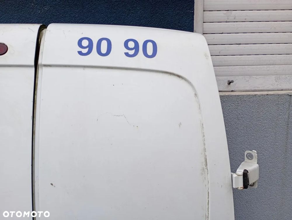 drzwi tylne prawe tył kompletne renault kangoo ii iii 2008-2021 białe - 2