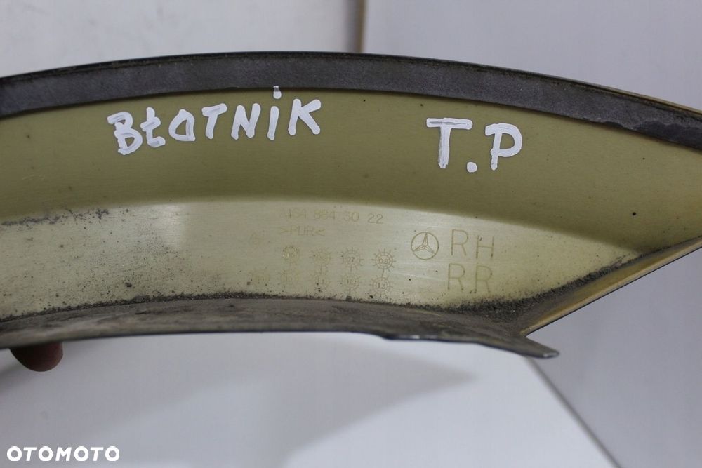 Nakładka listwa AMG błotnika tylna prawa Mercedes ML W164 A1648843022 197 - 11