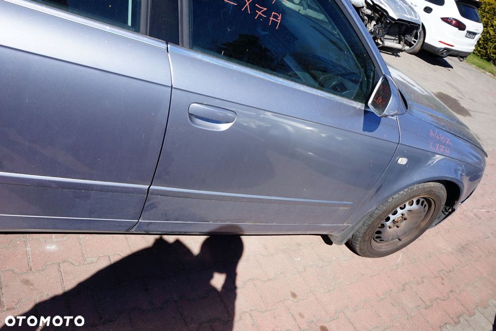 DRZWI PRZEDNIE PRAWE A4 B7 KOMBI LY7H  SZARY AUDI 2004-2008 - 2