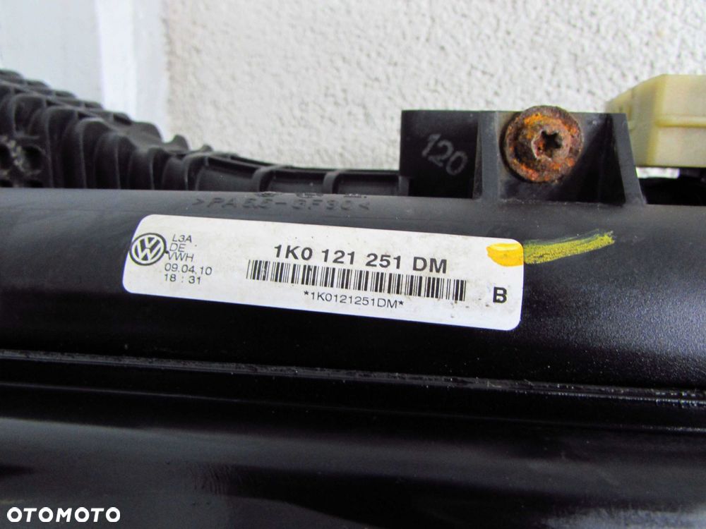 AUDI A3 8P 1.8 2.0 TFSI 03-10 CLODNICE WODY KLIMA INTERCOOLER WENTYLATOR 1K0121207BC 1K0121251DM - 10