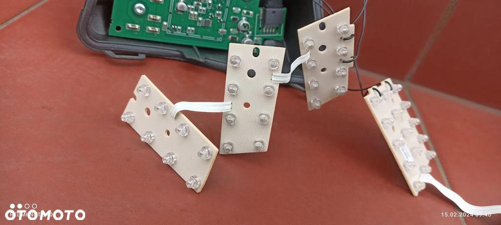 AUDI A8 D3 WKŁAD AUDI A8 D3 WKŁAD LAMPY Tył Led Lewy W Błotnik Elektronika Lampy Lewa 100% Sprawny - 4