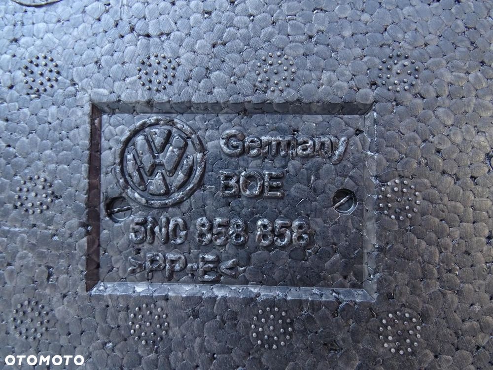 STYROPIAN WKŁAD BAGAŻNIKA KOŁA ZAPASOWEGO 5N0858857 5N0858858 TIGUAN I 5N - 9