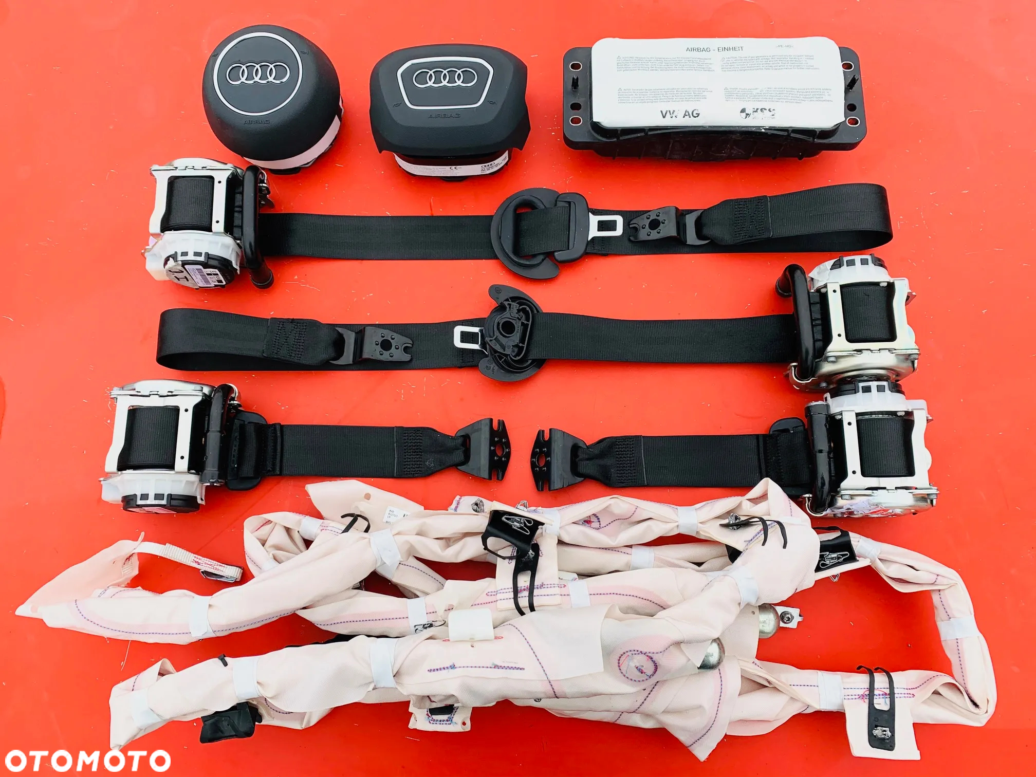 AUDI A1 82A A3 S3 RS3 S-LINE 8Y AIRBAG AIR BAG SRS PODUSZKA POWIETRZNA KIEROWCY demontaż oryginał OKAZJA SPRAWDŹ Raz2 !!! - 10