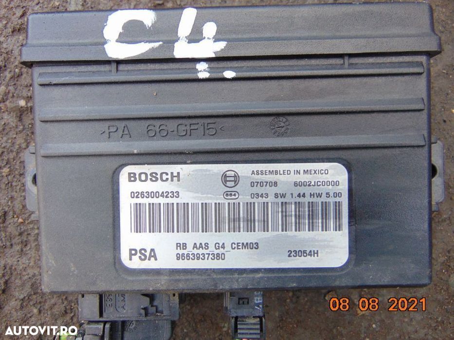 Modul senzori parcare Citroen C4 Picasso Grand Picasso modul pdc dezme - 1