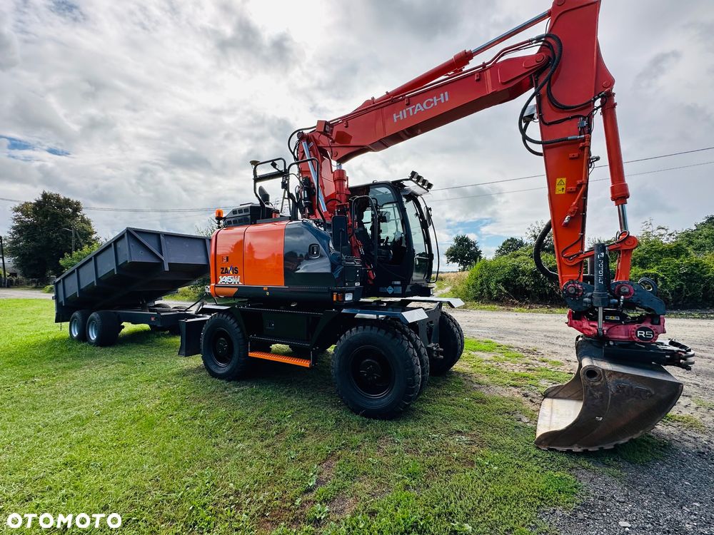 Hitachi Zx145W Rototilt,System Leica 3D,Przyczepa Polecam!!! - 6