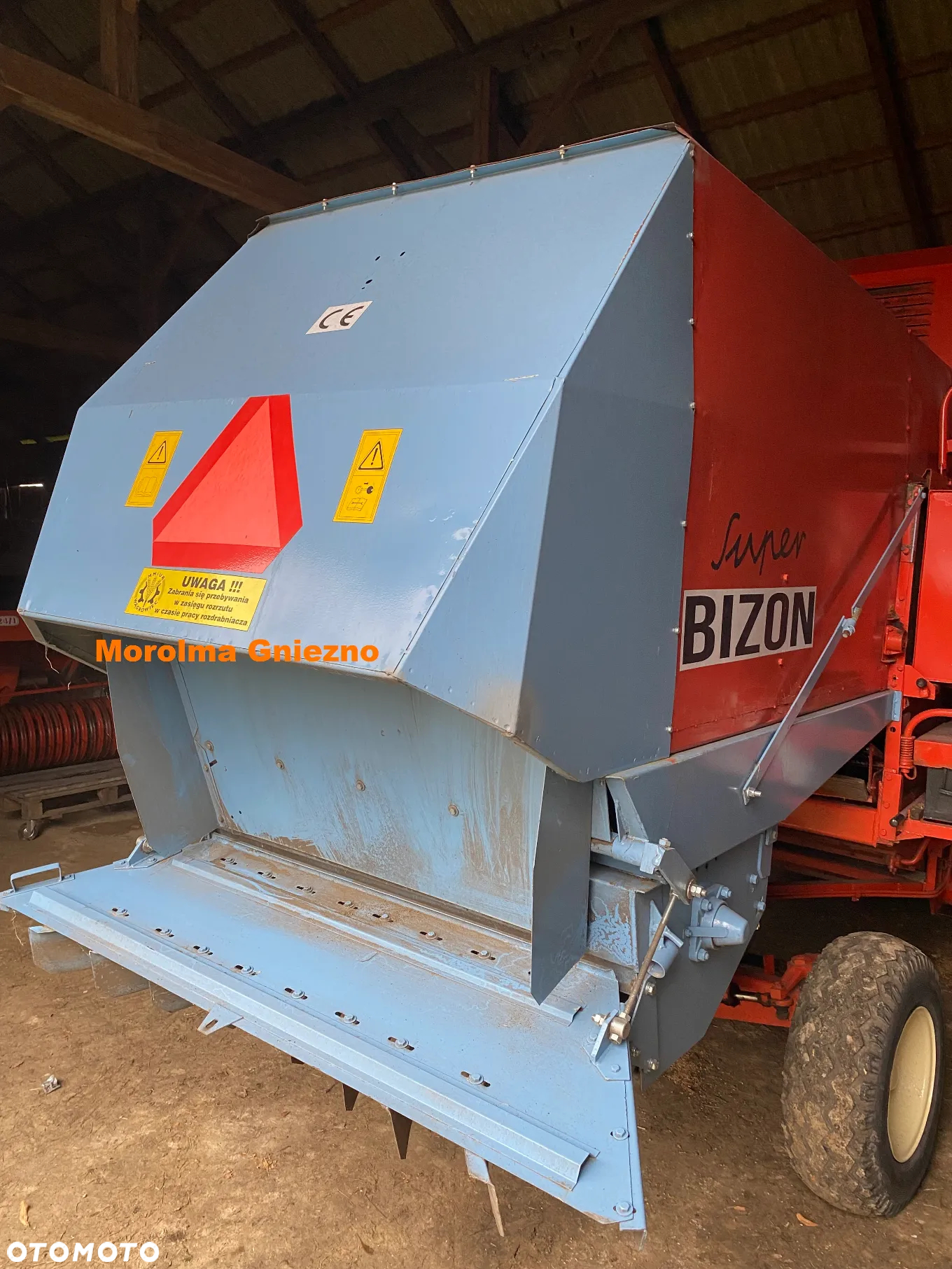 Rozdrabniacz sieczkarnia słomy BIZON SUPER REKORD Z-056 Z-058 Z-050 - 5