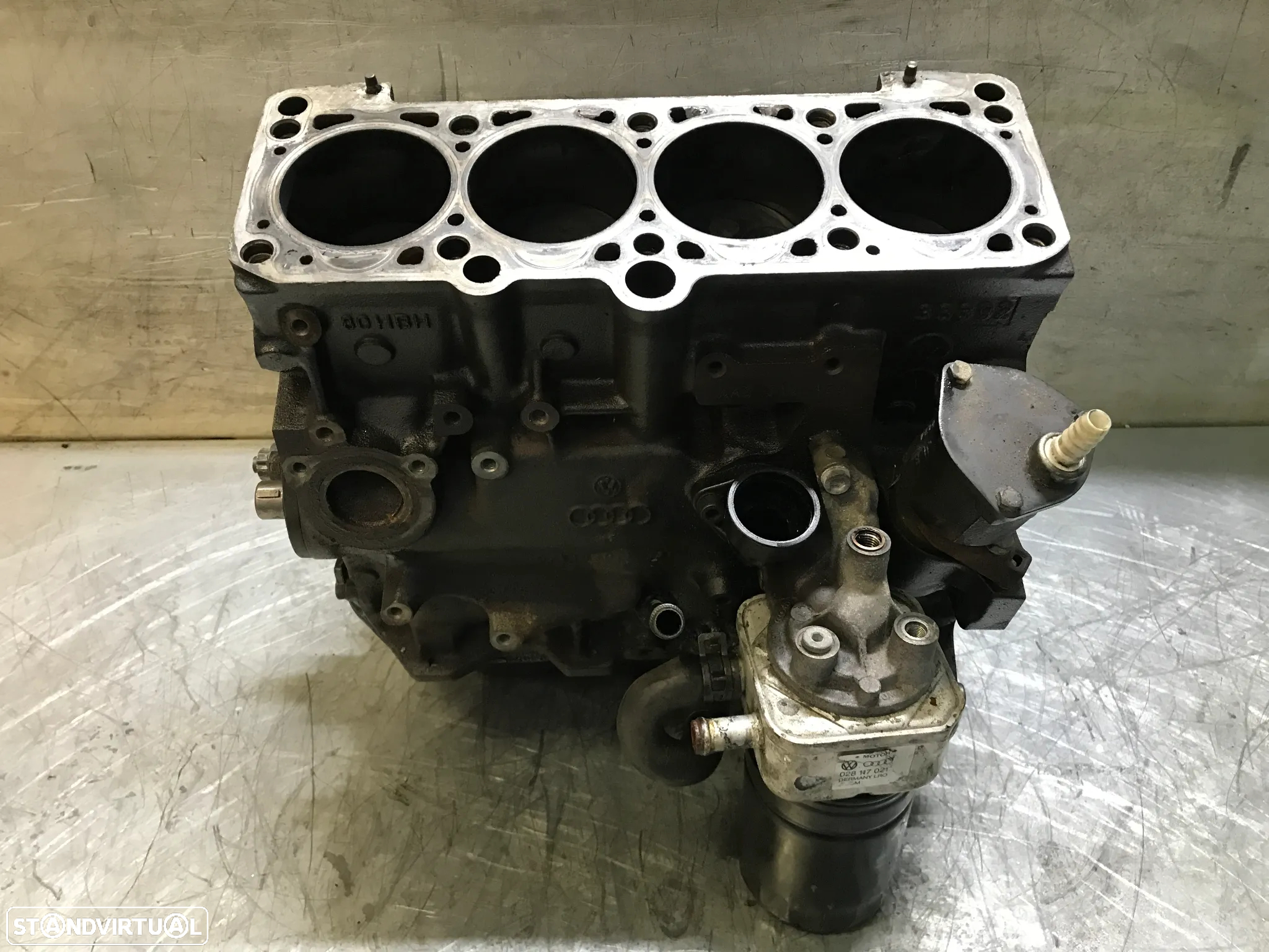 BLOCO DO MOTOR ARMADO VOLKSWAGEN GOLF III / PASSAT / SEAT IBIZA / TOLEDO 1.9TD AAZ - 3