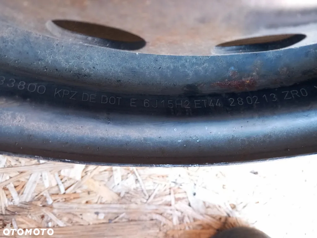 Felga Stalowa 6JX15H2 ET44 R15 4x100 Renault Kangoo II III - 2