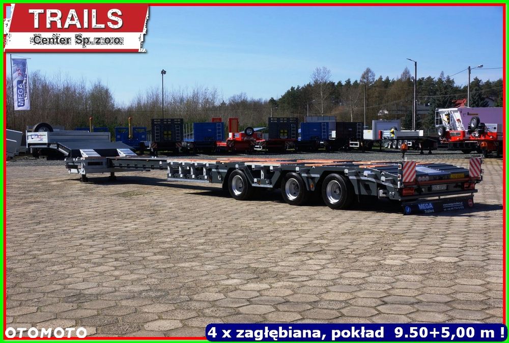 Inny Niskopodwoziowa ład. 43 T, rozciągana do 18,60 m, 4 x załębiana !!! - 10