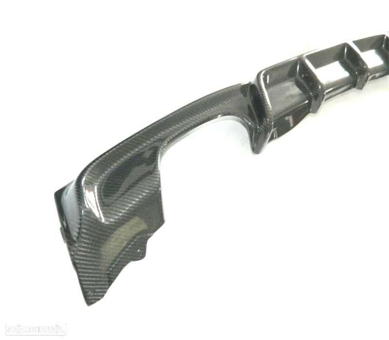 DIFUSOR BMW F30 F31 LOOK M PERFORMANCE CARBONO DUPLA SAIDA 00---00 - 2