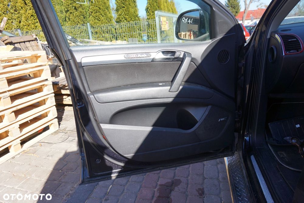 DRZWI PRZEDNIE LEWE Q7 4L LIFT LZ5Q  CZARNY AUDI 2009-2015 - 9