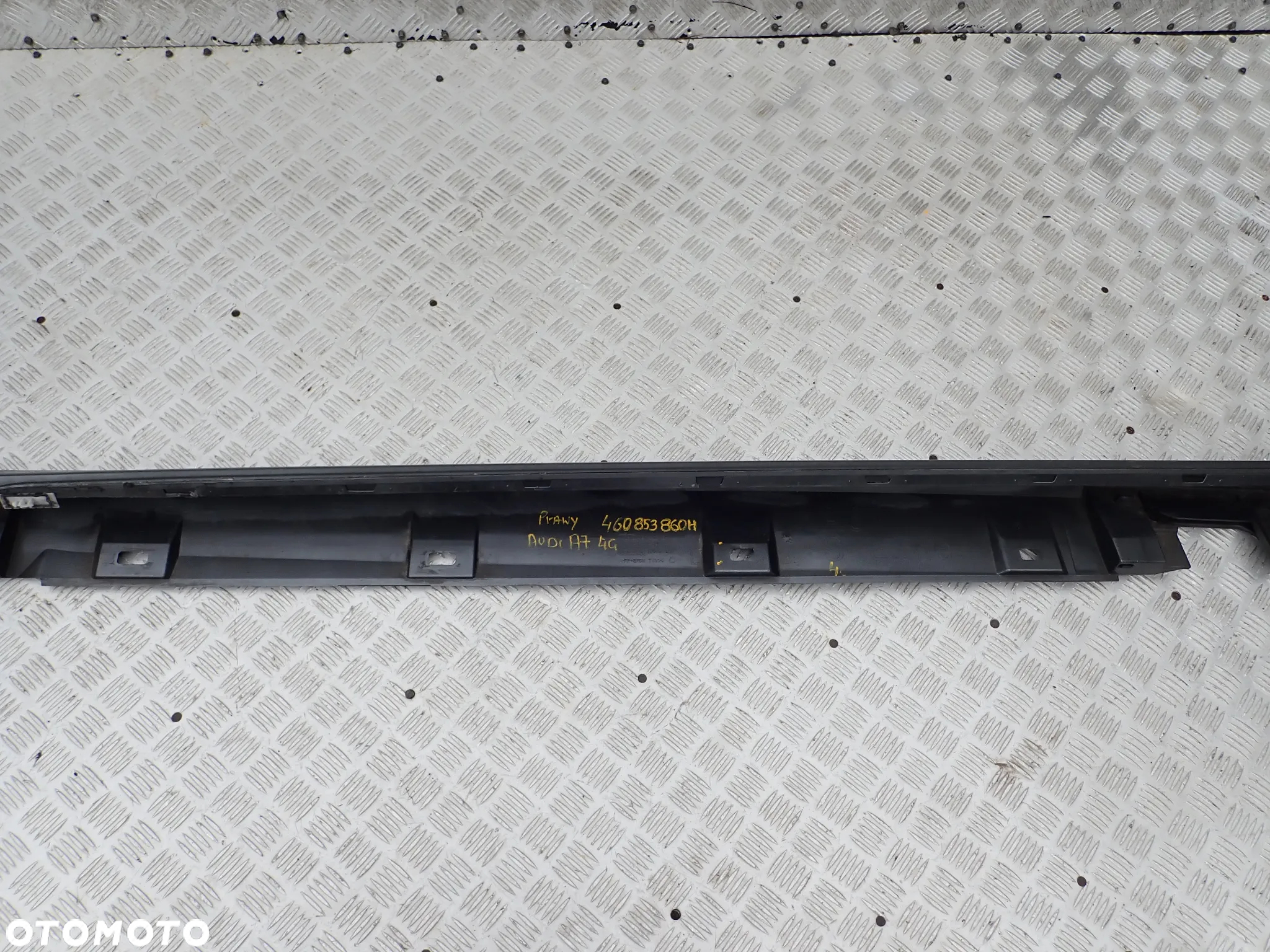 PRÓG LISTWA PROGOWA  PRAWA AUDI A7 4G  4G0853860H - 6