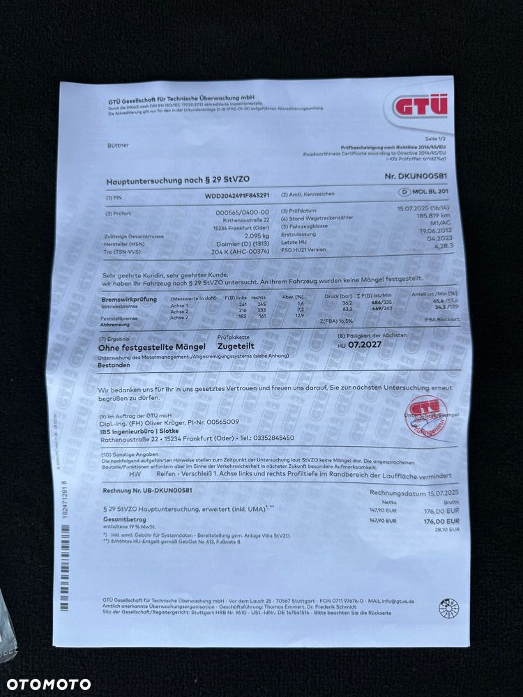 Mercedes-Benz Klasa C 180 CGI Automatik BlueEFFICIENCY - 34