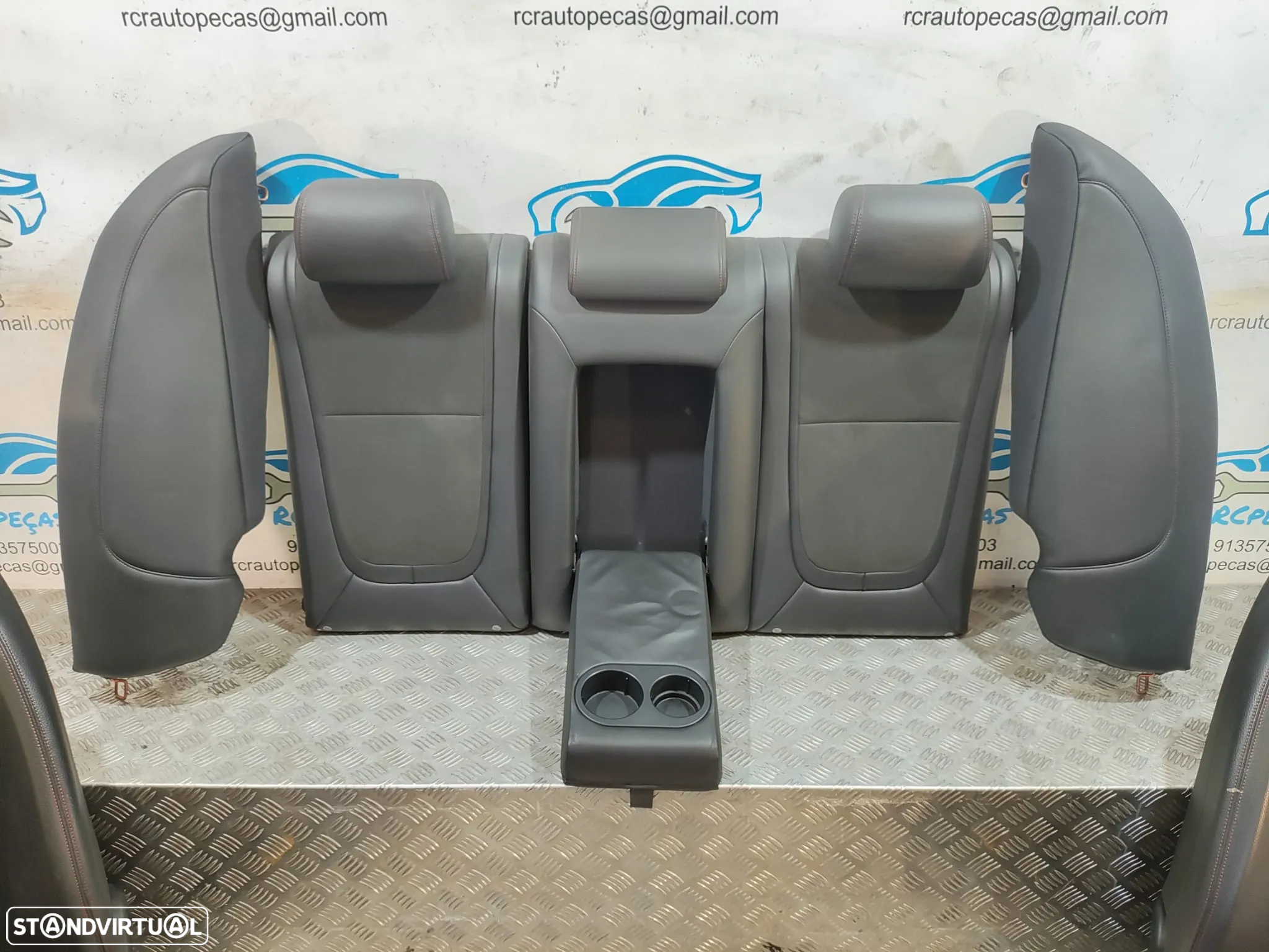 Conjunto Bancos em Pele Elétricos Jaguar XF X250 - 4