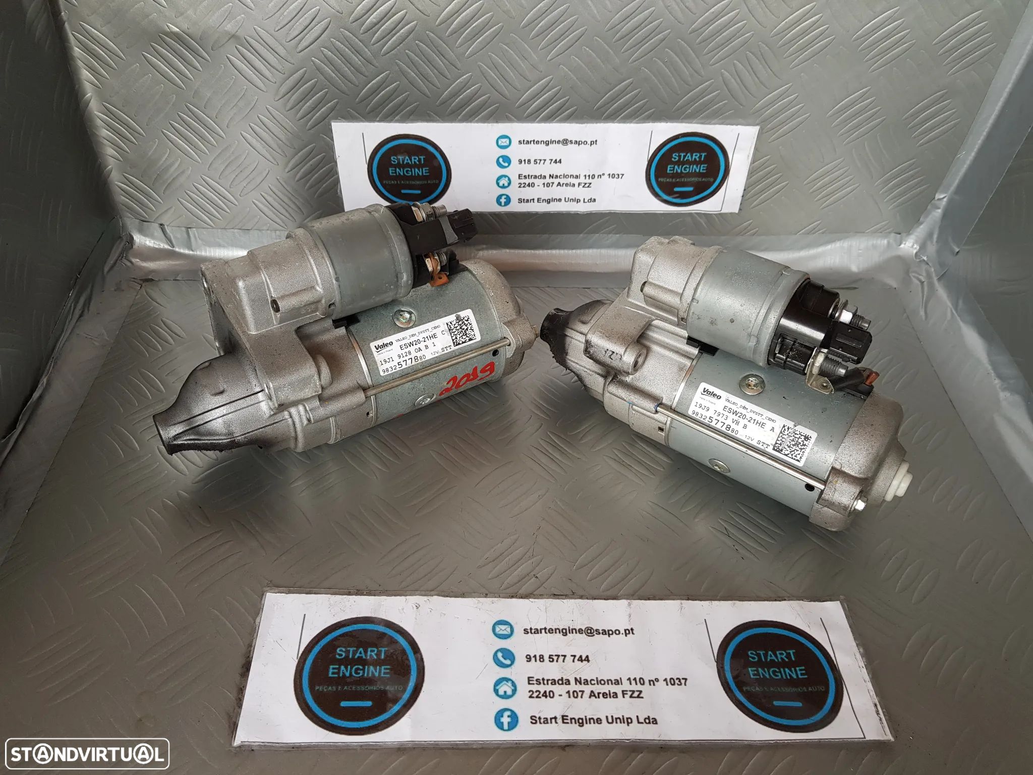 Motor de Arranque Peugeot Citroen 1.5 Hdi 3008 308 5008 2008 208 dS3 DS4 Ds5 Partner Berlingo - 1