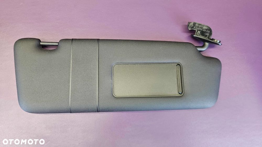 Daszek Słonecznik 8E0857551/551A 8E0857552/552A Czarne S-Line Osłona Przeciwsłoneczna Komplet Podświetlanie AUDI A4 B6 B7 - 24