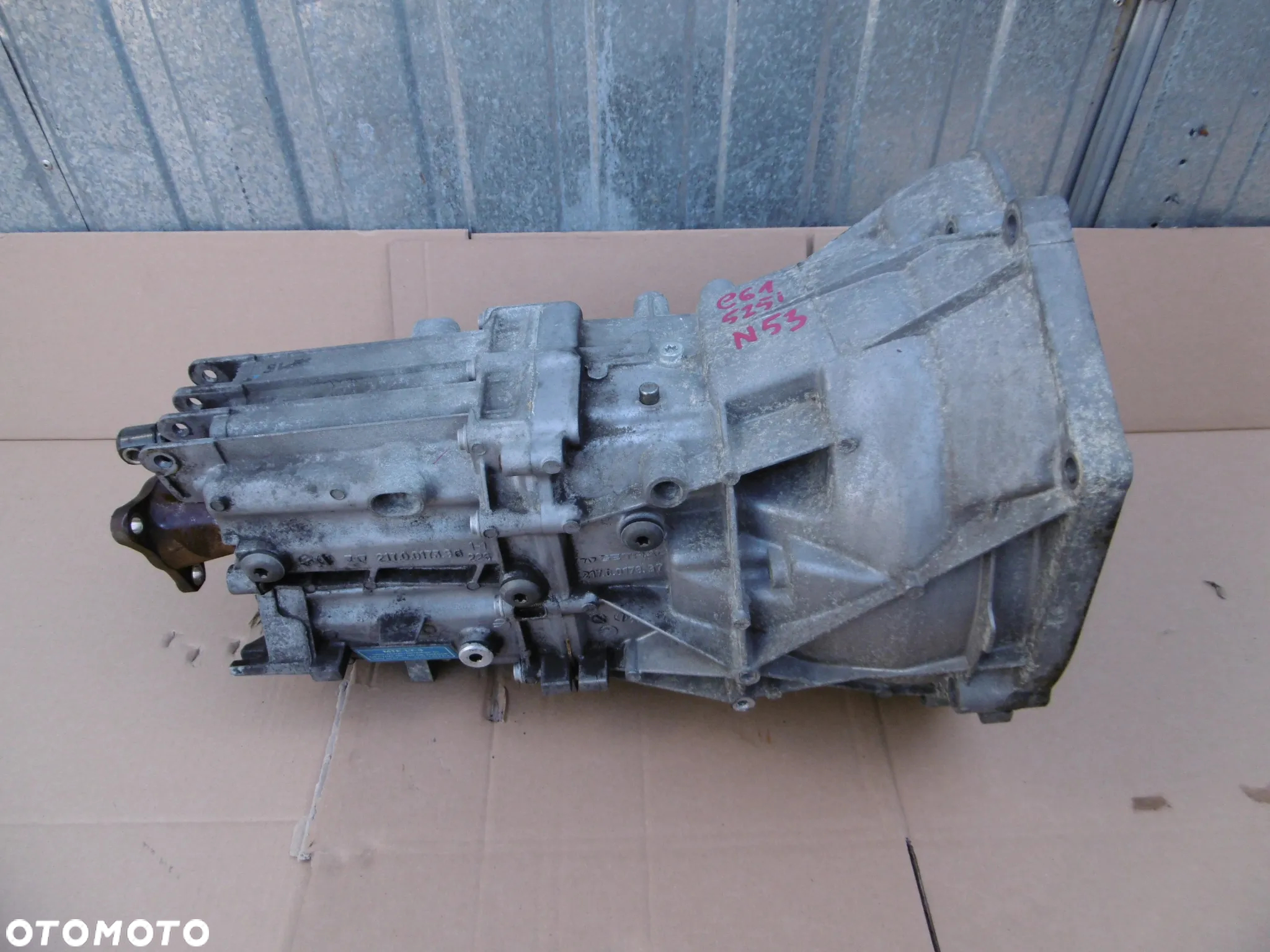 Skrzynia biegów bmw e90 e91 e92 e93 e60 e61 525i 323i 325i 2.5 3.0 n52 n53 - 8