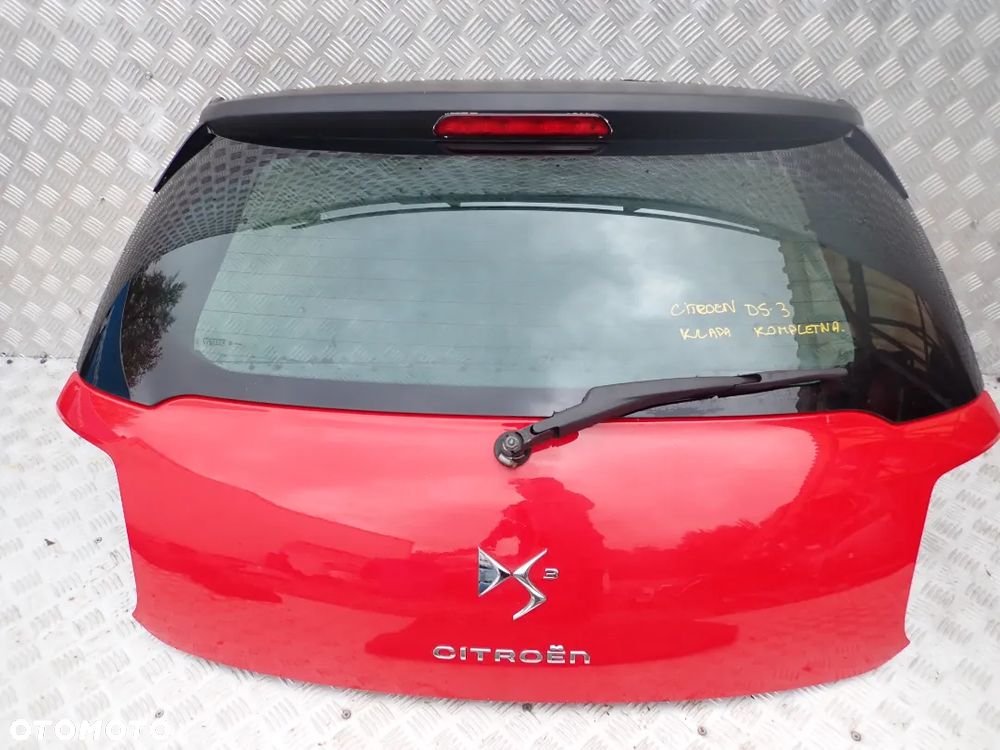 KLAPA BAGAŻNIKA CITROEN DS3 RADOM - 1