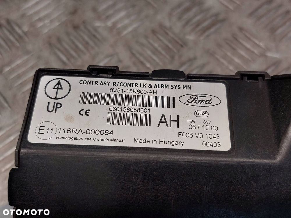ZESTAW STARTOWY FORD FIESTA MK6 8A6T-10849-AL AV21-12A650-BB - 8