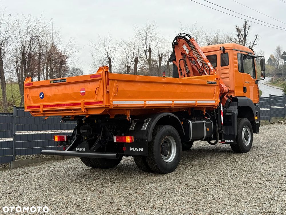 MAN * MAN 18 480 * KIPER WYWROTKA * 4x4 * HDS ATLAS 85* STAN BARDZO DOBRY * Sprowadzony - 33