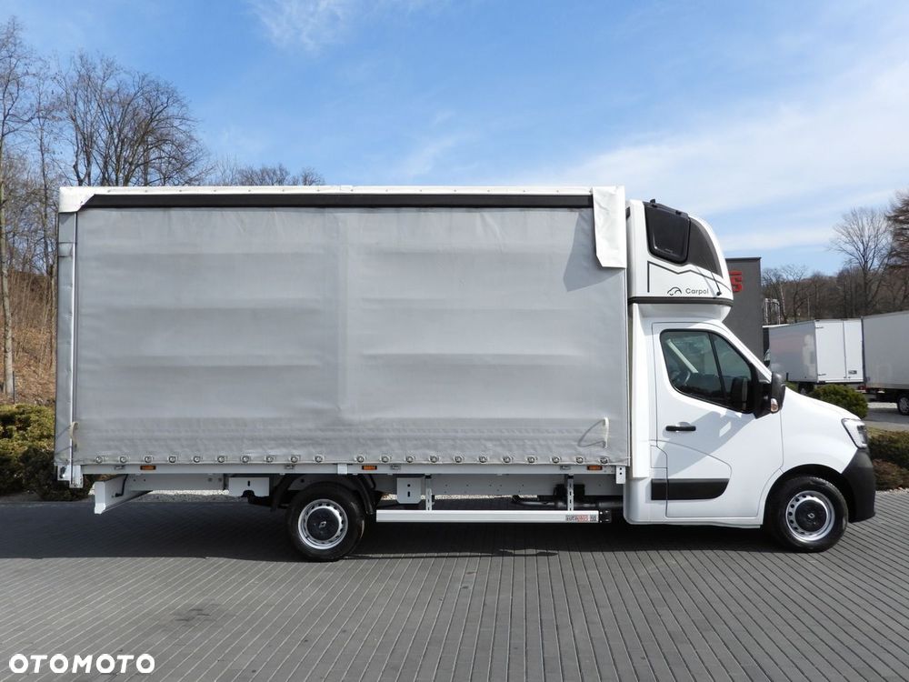 Renault MASTER PLANDEKA 10 PALET WEBASTO TEMPOMAT LEDY PNEUMATYKA KLIMATYZACJA  165KM - 8