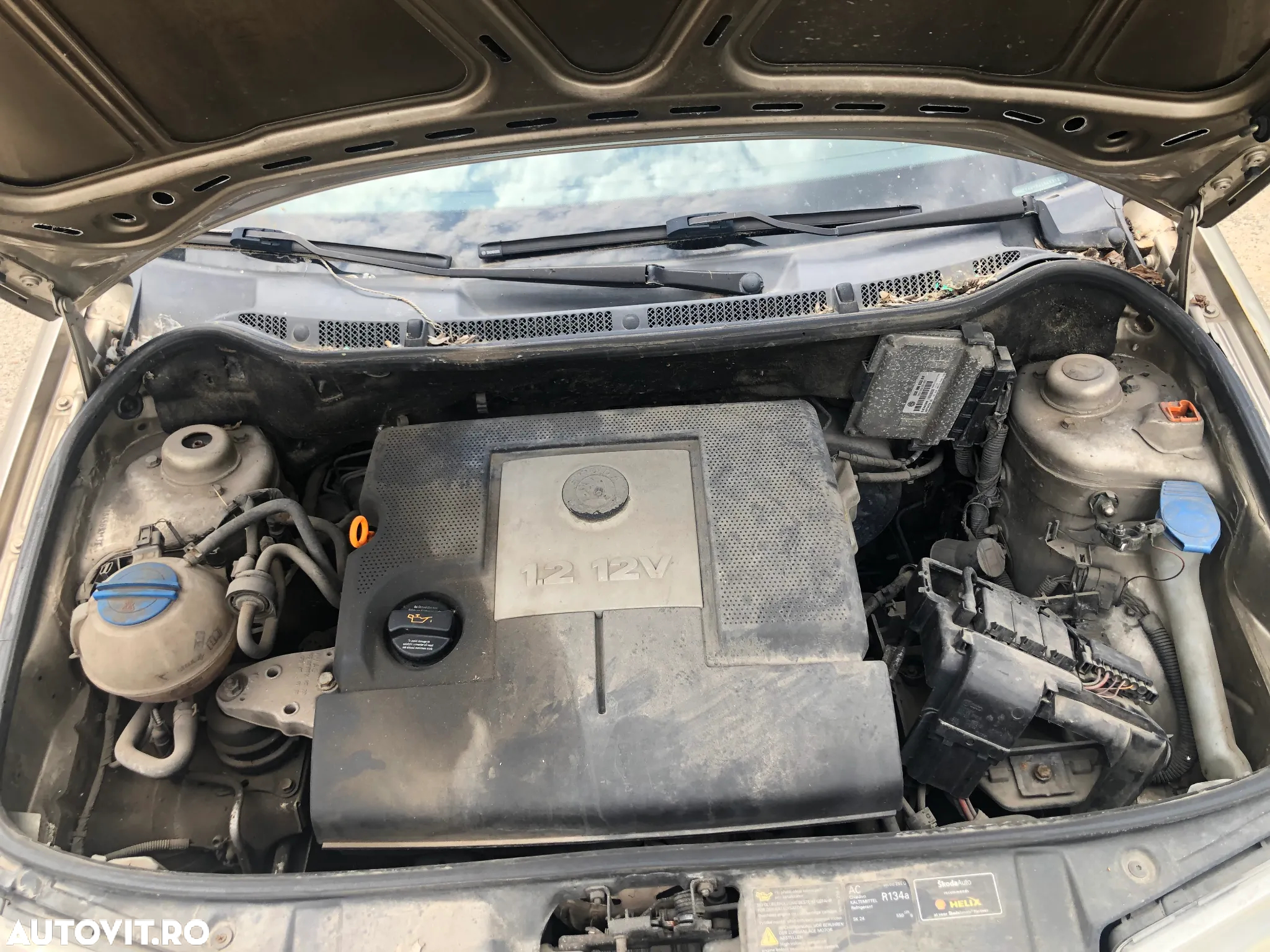 Dezmembrez Skoda Fabia 1 facelift 2006 bej auriu 1.2 benzina BME - 8