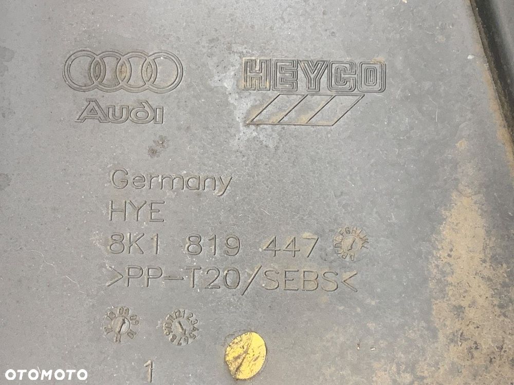 PODSZYBIE  AUDI A4 B8 Avant (8K5) 2007 - 2015 1.8 TFSI 118 kW [160 KM] benzyna 2007 - 2012 8k1819447 - 3