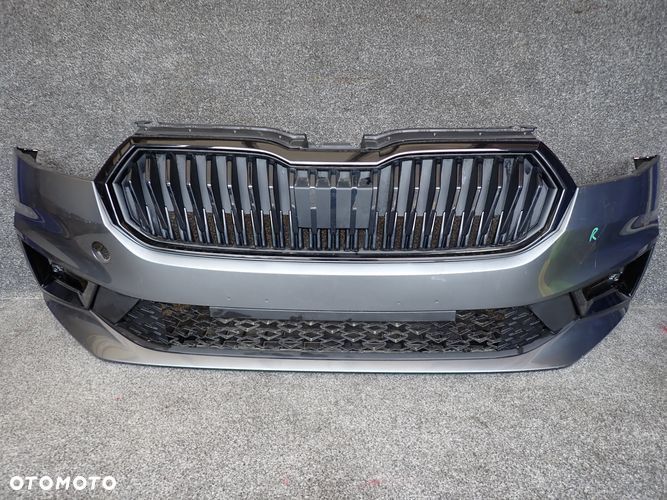 SKODA FABIA IV zderzak przedni przód wloty powietrza - 2