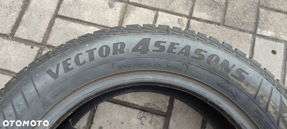 OPONY WIELOSEZONOWE 215/60R17 GOODYEAR VECTOR 4 SEASONS GEN 2 (2321) 96H WIELOSEZON 4 SZTUKI KOMPLET - 5