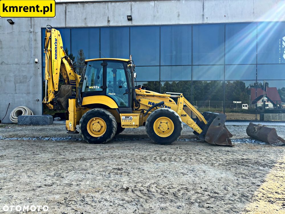 Komatsu WB97S KOPARKO-ŁADOWARKA 2009R. | WB93 JCB 3CX 4CX 5CX CAT 444 434 NEW HOLLAND 115 CASE 695 590 - 2