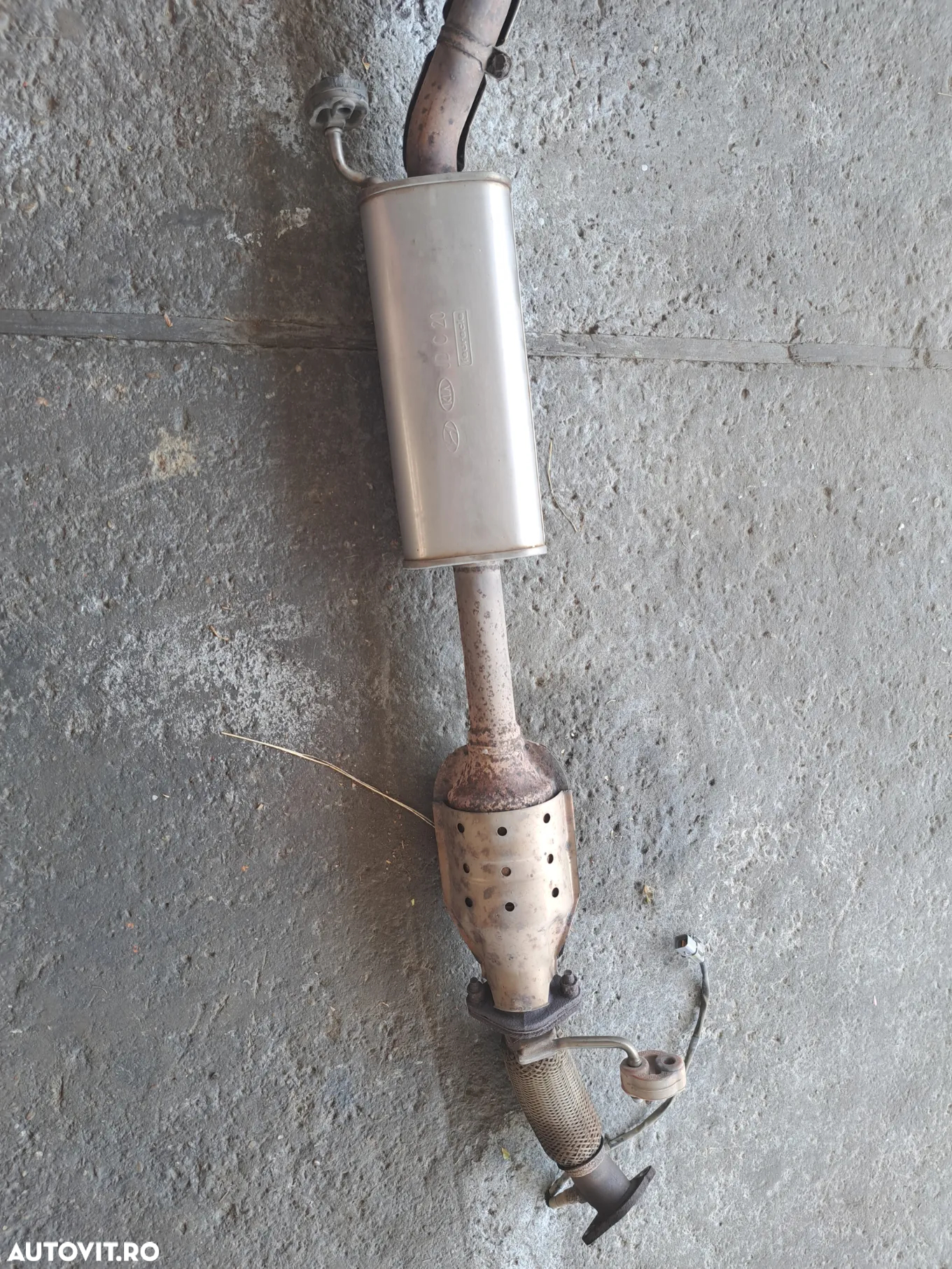 Toba intermediara finala Catalizator filtru particule Sonda Lambda Originale Kia Ceed JD 1.6gdi benzina - 6