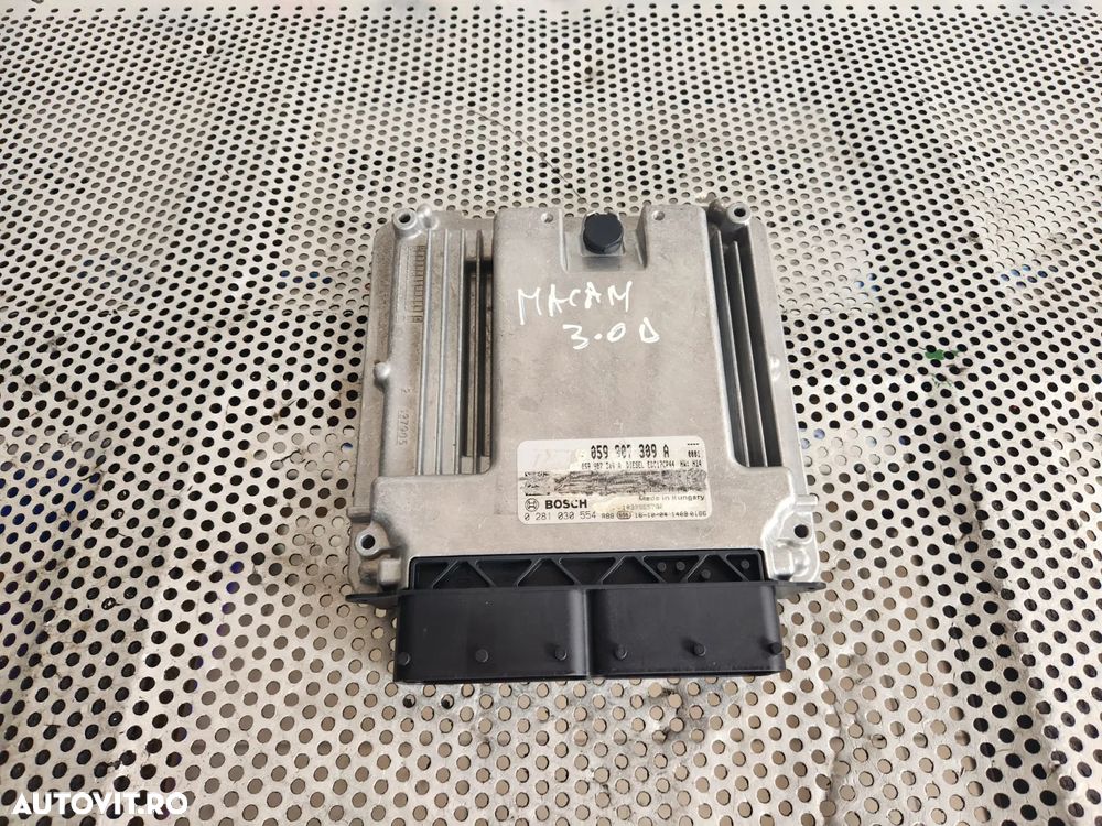 Calculator Motor ECU Porsche Macan 3.0 Tdi Cod 059907309A - Dezmembrari Arad * Factura Si Garantie *- Achizitionam Autoturisme/Piese Auto - 5