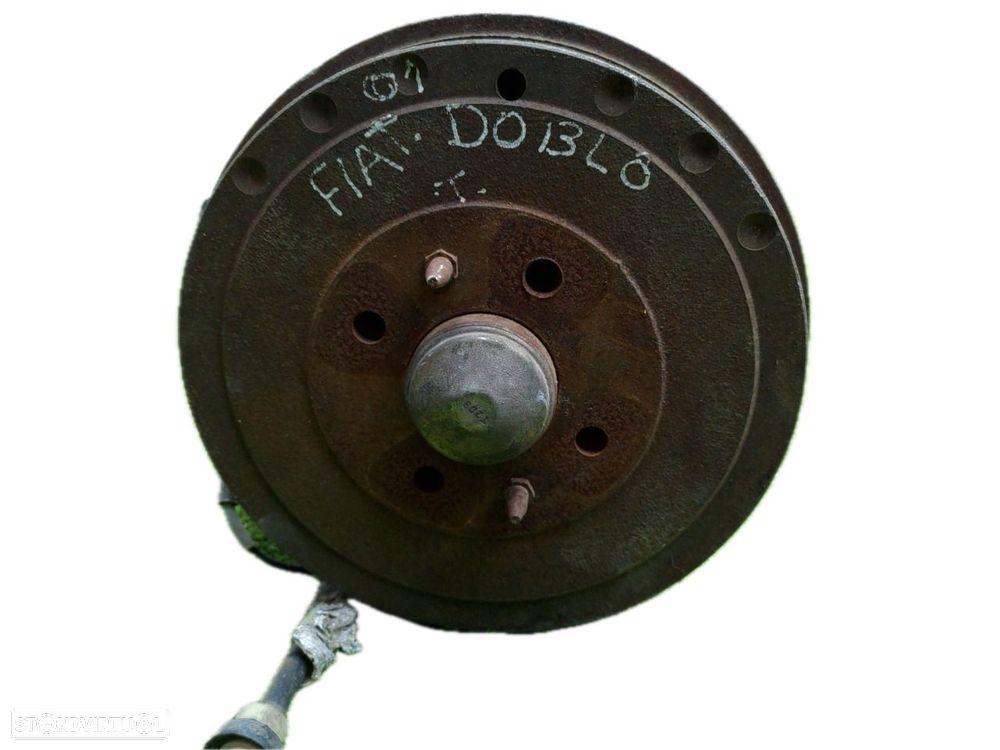 Eixo Traseiro Tambor / Poli Fiat Doblo Veículo Multiuso (119_, 223_) - 2