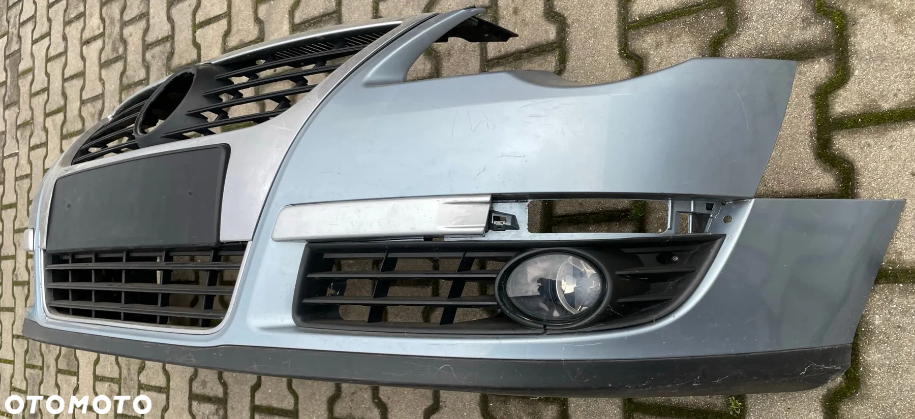 VW Passat B6 3C 3C0 zderzak przód przedni grill atrapa - 3