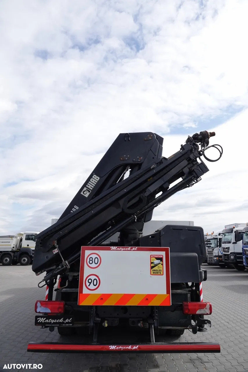 MAN TGS 26.320 / 6X4 / CUTIE 6.5 M + HDS HIAB 188 BS-3 / CAPACITATE MAX: 5000 KG / RADIO CONTROL / ROTATOR / EURO 6 - 13